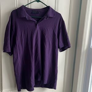 100% Pima Cotton purple polo